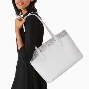Kate Spade Large New York Glittery Tote - New with Tags!